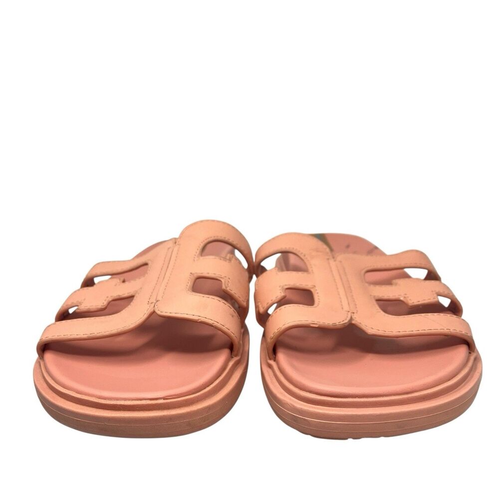 Sam Edelman Slide Sandals Womens 11 Pink Resort Valeri Coastal Beach Resortwear - Picture 6 of 14